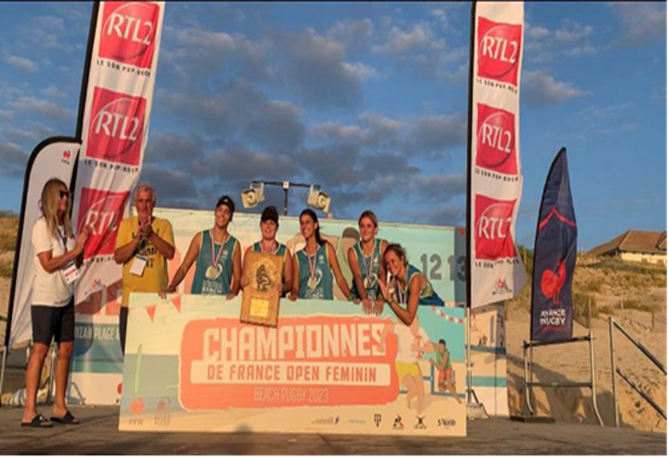 Finales du championnat de France de Beach Rugby, un franc succès 2