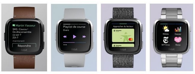 la nouvelle montre connectée Fitbit Versa est maintenant disponible 1