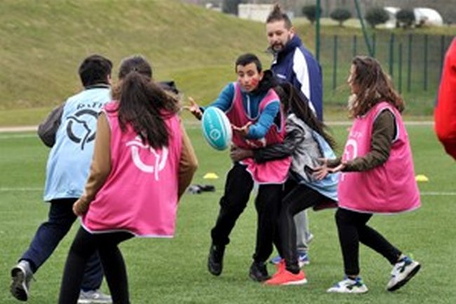 Retour des Mercredis du Rugby RATP avec le Youtubeur Vinsky 4