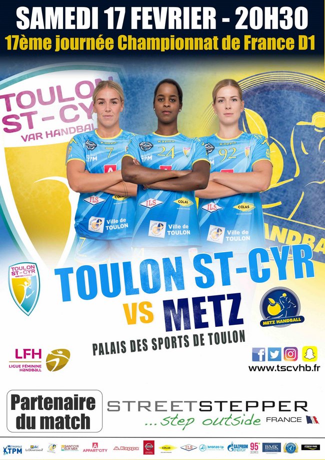Toulon St-Cyr Var Handball vs Metz